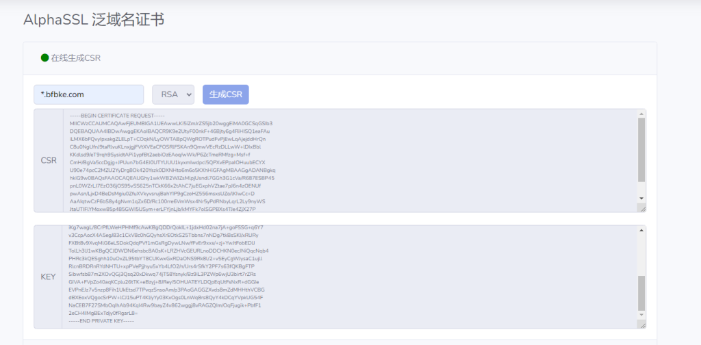 图片[3]-最低成本获得一年泛域名证书 - 毕方资源网-毕方博客-毕方工作室-资源网-技术网-源码网-线报网-导航网-写真网